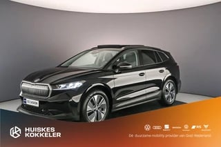 Skoda Enyaq iV 50 Business Edition 180pk Automaat Panoramadak, Adaptive cruise control, Navigatie, Stoelverwarming, Parkeersensor achter, LED koplampen, Airco, DAB, App connect