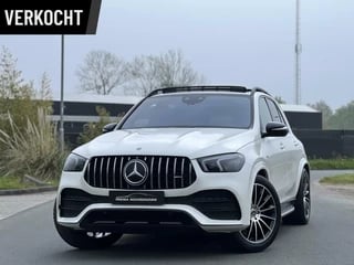 Mercedes GLE-klasse 350 de 4MATIC AMG Panoramadak|Burmester® |Luchtvering|Carbon|Camera 360°|Head-up|TV|Keyless|Sfeerverlichting