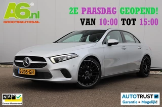 Mercedes-Benz A-klasse 200 Business Solution Automaat Half Leder Full LED Sportstoelen Widescreen Carplay Android Navigatie Achteruitrijcamera Clima Cruise 19 inch AMG Look Velgen Nieuwe Banden! Stoelverwarming