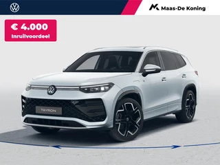 Volkswagen Tayron R-Line-Edition 1.5 eHybrid 272 pk 6 versn. DSG · Assistance Pakket · Design Pakket 'Black Style' · Trekhaak inklapbaar, met elektrische ontgrendeling, incl. aanhangwagen- manoeuvreerhulp Trailer Assist · Winter Pakket