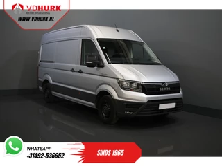MAN TGE 35 2.0 140 pk DSG Aut. L3H3 Laadklep/ 270Gr. deuren/ Gev.stoel/ Carplay/ Camera/ Cruise