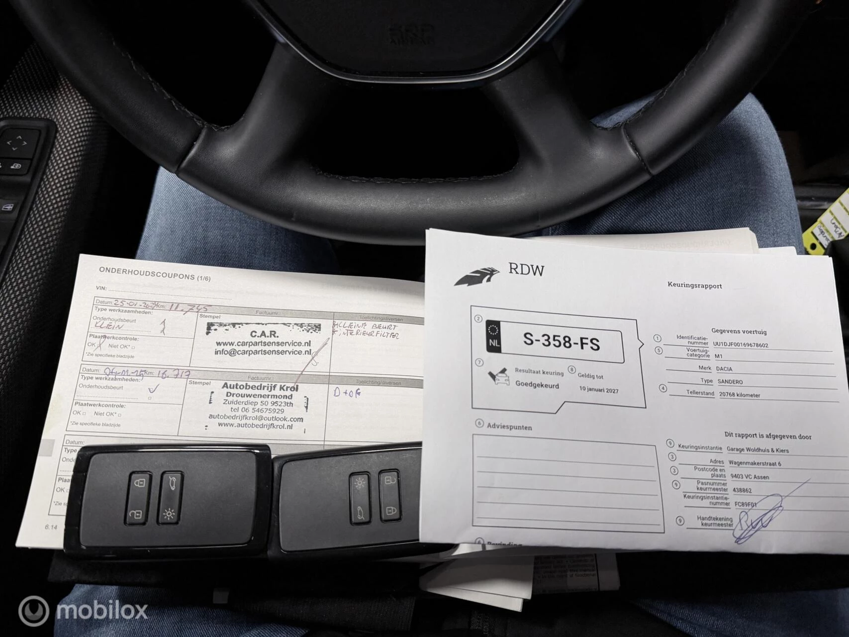 Hoofdafbeelding Dacia Sandero