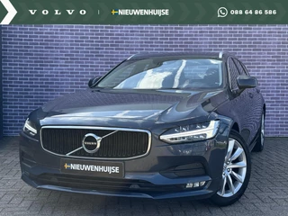 Hoofdafbeelding Volvo V90 Volvo V90 2.0 T4 Momentum | LED | Trekhaak | Adaptieve cruise controle | Blis | Memory | Zitting verlengers | Leder | Stand kachel | Stuur + Stoel verwarming | Achterbank verwarmd |