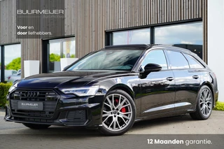 Audi A6 Avant 55 TFSI e Quattro Competition - Vol uitgevoerd - Dealer onderhouden - Panoramisch schuif/kanteldak - 3 x S-Line - Semi elektrische trekhaak - Matrix - 20'' -