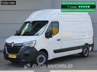 Renault Master 135PK L2H3 Airco Cruise Parkeersensoren Hoog dak L2H2 11m3 Airco Cruise control