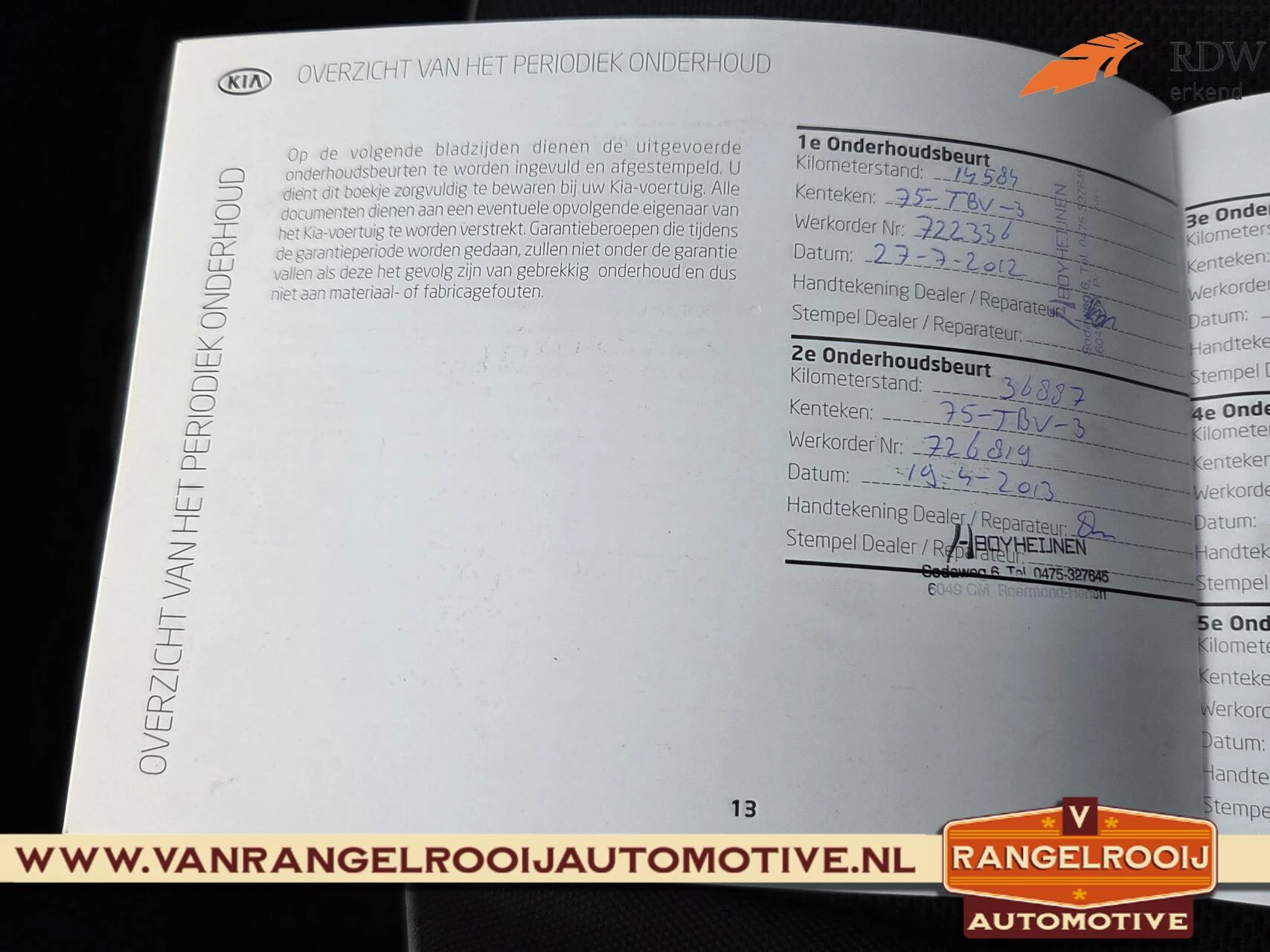 Hoofdafbeelding Kia Venga