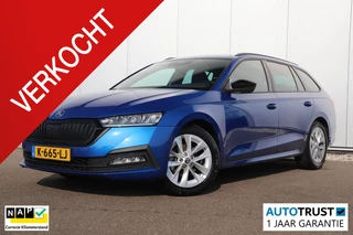 Skoda Octavia Combi 1.0 e-TSI Sport Business 110PK Automaat Trekhaak Sportstoelen Navigatie Carplay Android Airco Cruise Control LED Rijstrooksensor Parkeersensor