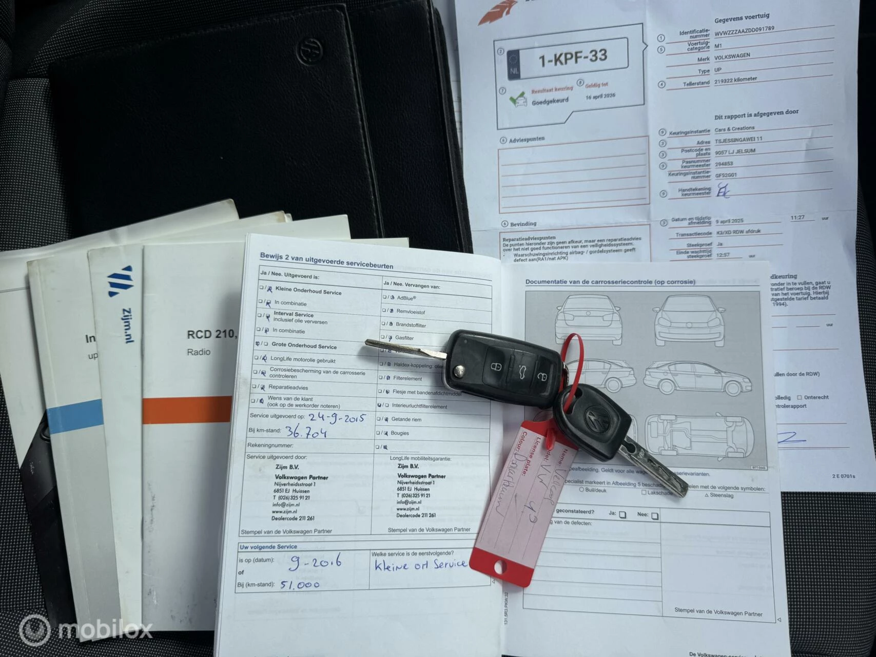 Hoofdafbeelding Volkswagen up!