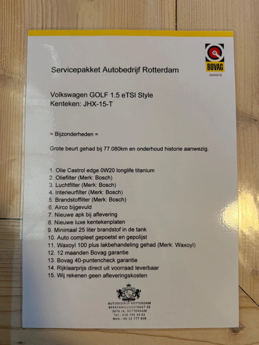 Hoofdafbeelding Volkswagen Golf