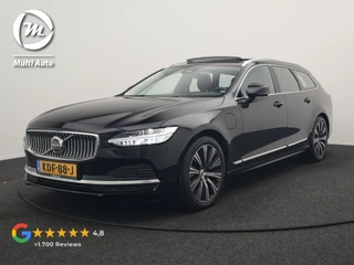 Volvo V90 T6 AWD Ultimate Bright PHEV 350pk LONG RANGE | Panodak | Adaptive Cruise | Camera | Harman / Kardon | Lederen Sportstoelen Memory & Verwarmd | Google Assistent | Keyless | Stuur Verwarmd | Blis | Apple Carplay | DAB | Virtual | Plug In Hybrid |