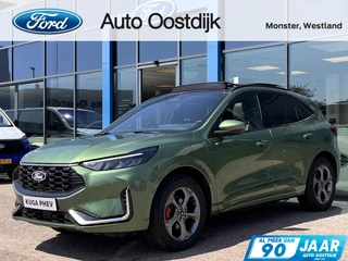 Ford Kuga 2.5 PHEV ST-Line X 243PK Panodak Winterpack Adaptieve Cruise AGR-Stoelen B&O Full-LED 360-Camera Elek. Achterklep Keyless Climate Privacy Glass *2100KG Trekgewicht*