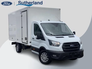 Ford Transit 350 2.0 TDCI L4H1 Trend RWD | 130pk | Zuid | Geïsoleerde Bakwagen! | Zijdeur | Deuren achter | Airco | Cruise control | BPM VRIJ