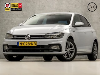 Volkswagen Polo 1.0 TSI R-Line Sport Automaat (2X R-LINE, VIRTUAL COCKPIT, APPLE CARPLAY, CLIMATE, ALCANTARA, ZWART HEMEL, ADAPTIVE CRUISE, GETINT GLAS, PARKEERSENSOREN, NIEUWE APK, NIEUWSTAAT)
