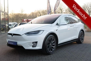 Hoofdafbeelding Tesla Model X Tesla Model X 100D|1ste Eig|Org NL NAP|AutoPilot|Trekhaak|Luchtvering|Soft-Close|Panoramadak|Nieuwe Accu|Dealer Onderhouden
