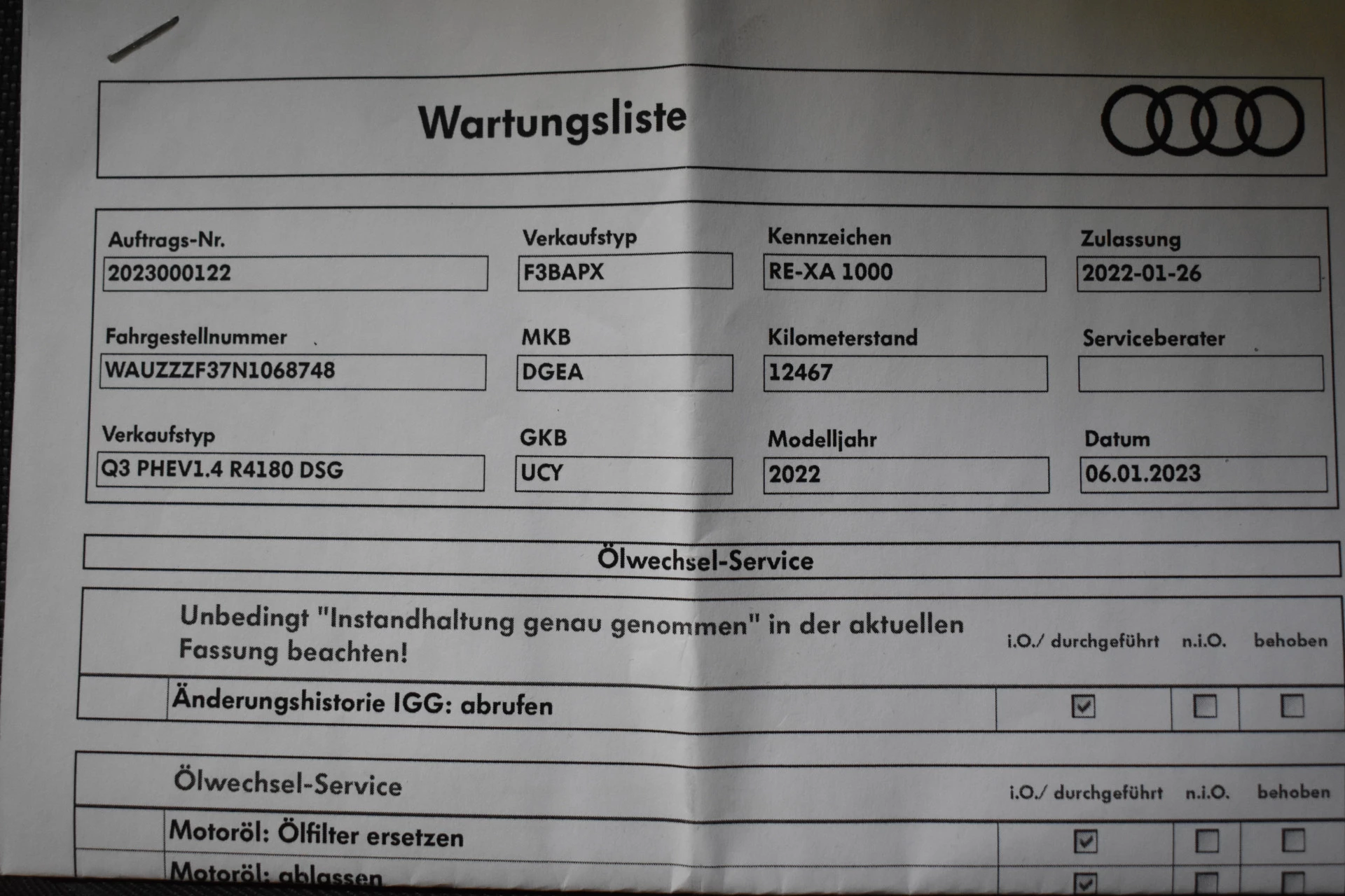 Hoofdafbeelding Audi Q3