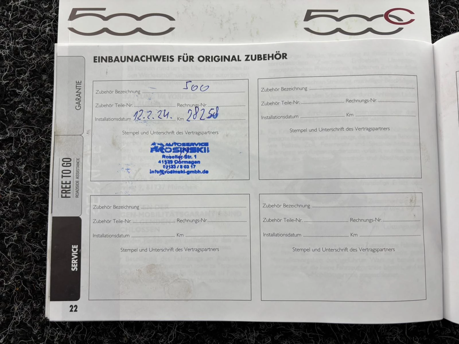 Hoofdafbeelding Fiat 500C