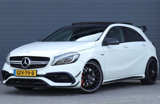 Mercedes-Benz A-klasse AMG 45 4MATIC Schaalstoelen / Aero / Pano /