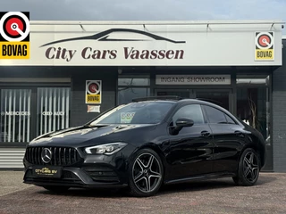 Mercedes-Benz CLA 200 AMG-LINE automaat panodak navi camera climate ctr cruise ctr keyless matrix lmv 18 inch sound dealer onderhouden