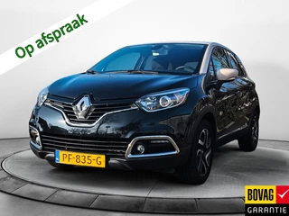 Renault Captur 0.9 TCe Dynamique (90 PK) Keurig-Onderh. BOVAG-Garantie. NL-Auto. Navigatie, Cruisecontrol, Keyless-Entry/Start, Parkeersensoren, Licht-Zicht-Pakket, Lm-Velgen-17Inch, Privacy-Glas Black-Edition