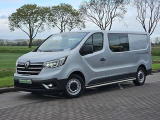 Renault Trafic 2.0 dCi 150 T29 L2H1 DC Airco Automaat Navi Sidebars Euro6 150Pk NAP 1e Eigenaar!