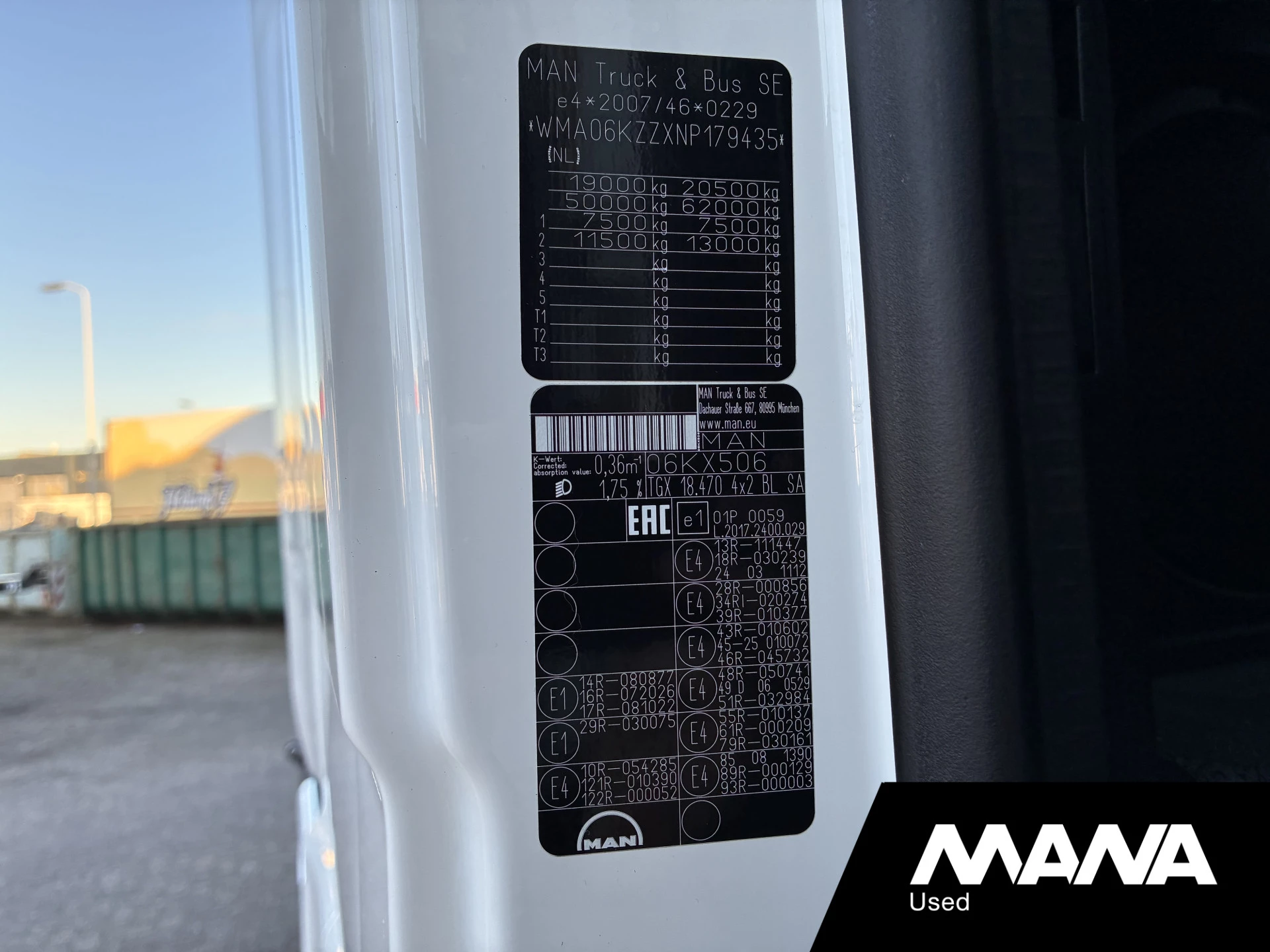 Hoofdafbeelding MAN TGX