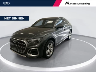 Audi Q5 Sportback 55 TFSIe 367pk S-tronic S edition Competition · Keyless · Camera · Elek. trekhaak · Elek. Achterklep · Apple/Android Car Play · 19'' Inch ·