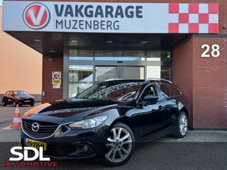 Mazda 6 Sportbreak 2.0 HP GT-M // PREMIUM BOSE AUDIO // MEMORY SEATS // CAMERA // LEDEREN BEKLEDING // CRUISE // TREKHAAK // STOELVERWARMING //