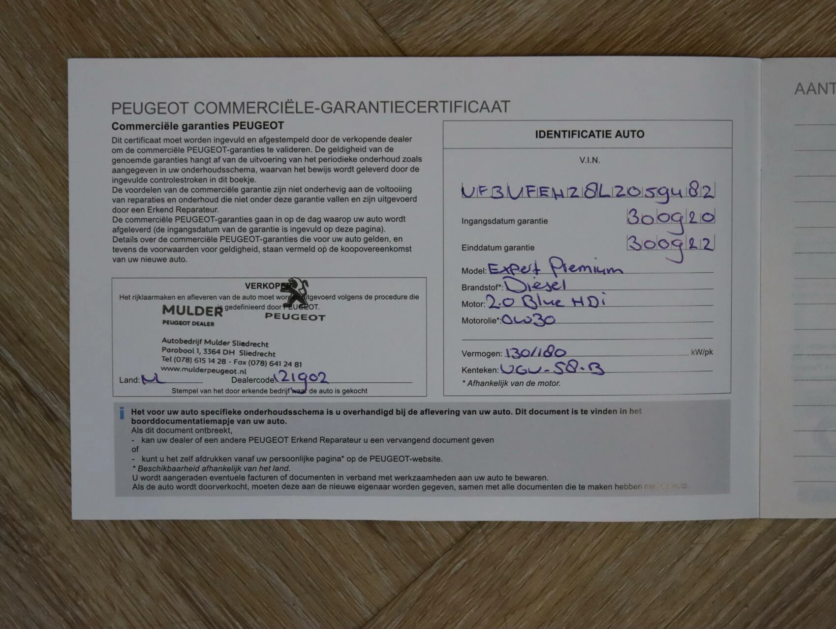 Hoofdafbeelding Peugeot Expert