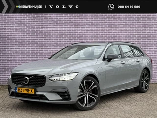 Volvo V90 2.0 T8 Plug-in hybrid AWD Ultra Dark 455PK! | | 360° Camera | Massage | Luchtvering | Trekhaak | 20"lm velgen | Bowers & Wilkins | Adaptieve cruise | Panoramadak | Gelaagd glas | Geventileerd leer |
