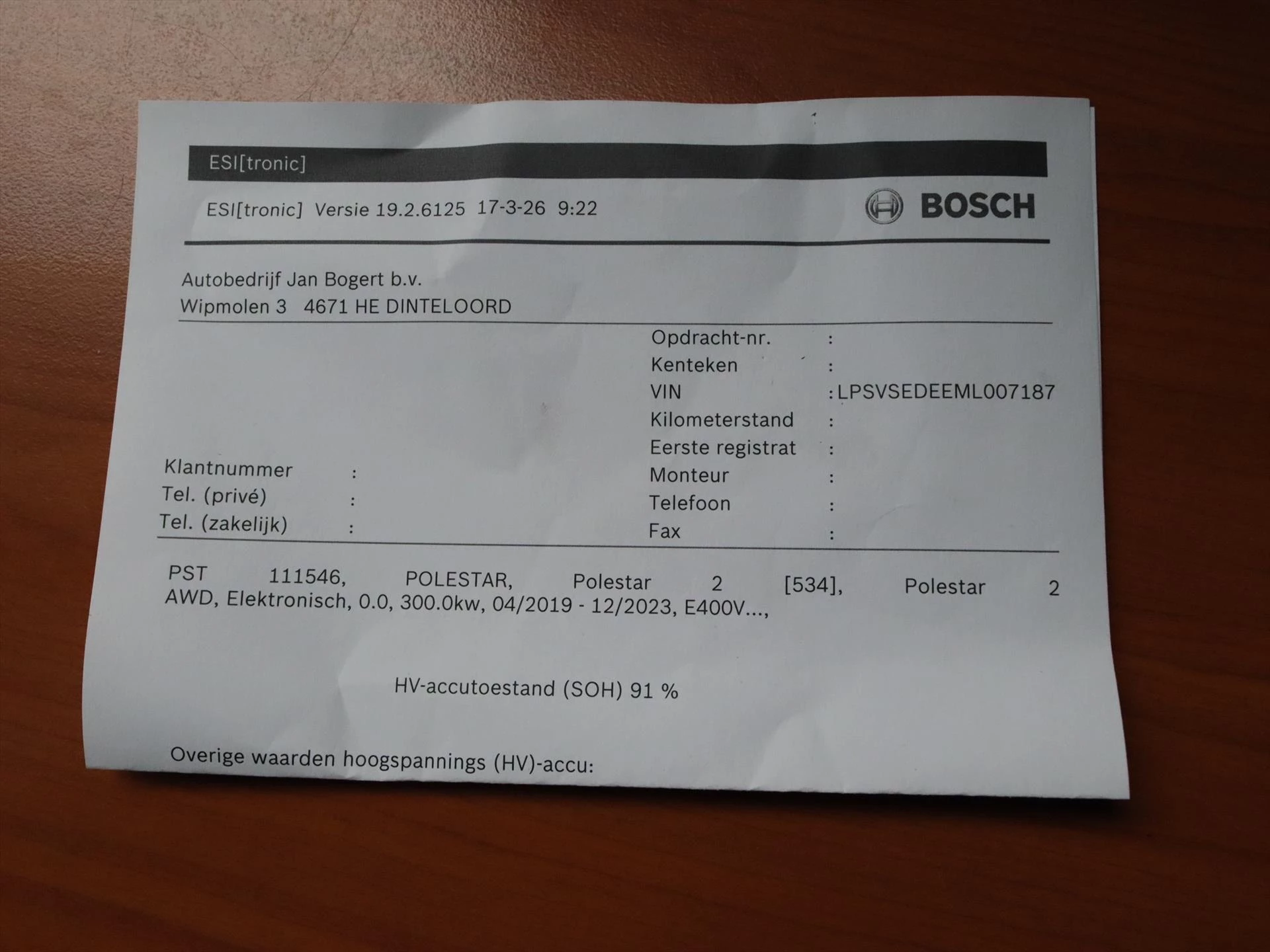 Hoofdafbeelding Polestar 2