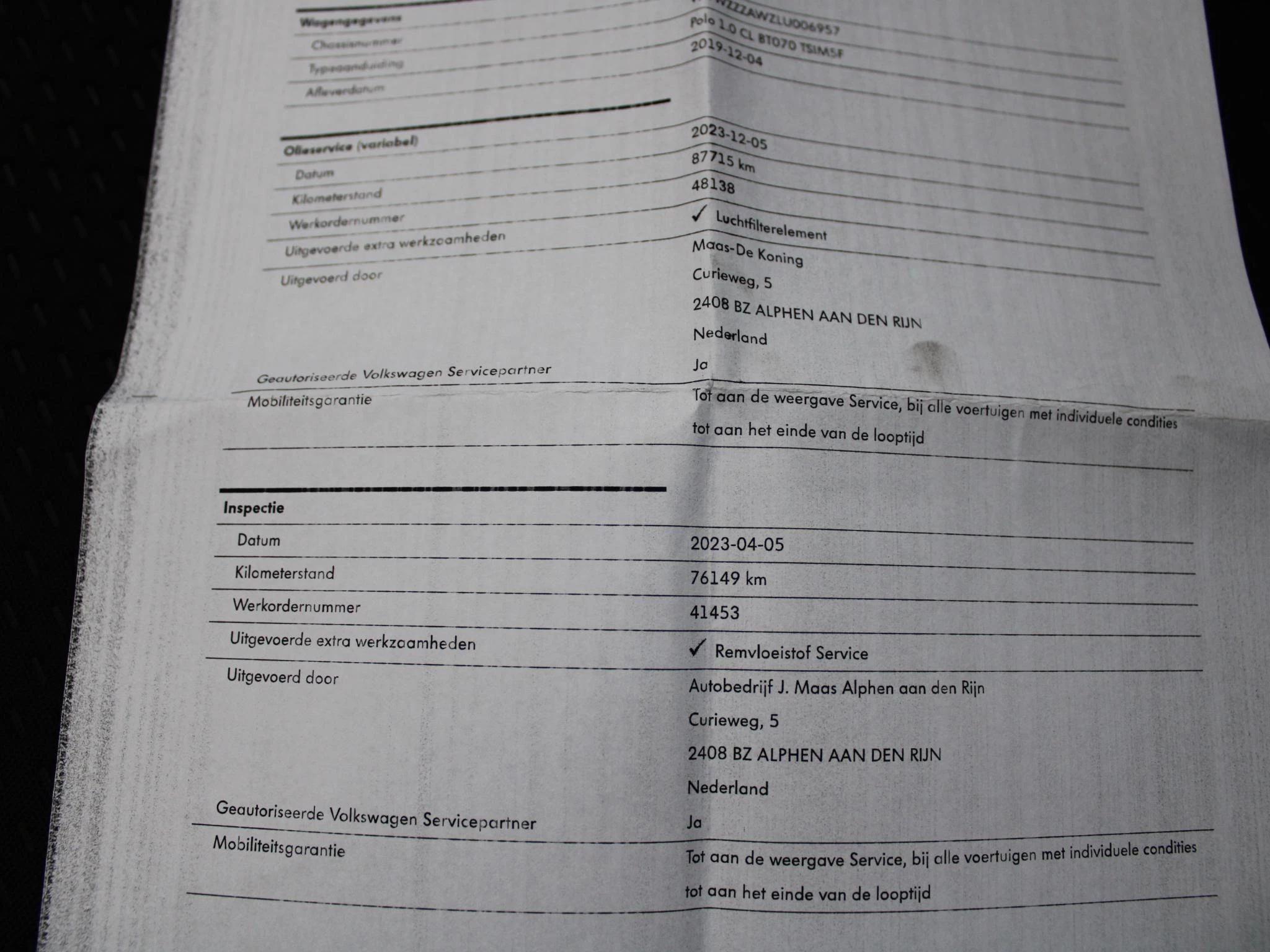 Hoofdafbeelding Volkswagen Polo