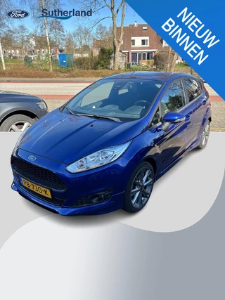 Ford Fiesta 1.0 EcoBoost ST Line 100pk Achterspoiler | Trekhaak | Cruise control | Voorruit verwarming | Climate control