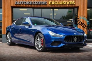 Maserati Ghibli 3.0 V6 S Q4 Ribelle Schuifdak Adapt. Cruise Alcantara hemel