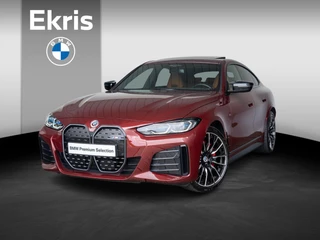 BMW i4 M50 | High Executive | M Sportpakket Pro | Verwarmd Stuurwiel | Comfort Access | Schuif-/kanteldak | Stoelverwarming | Harman Kardon | Elektrische stoelen | 20''