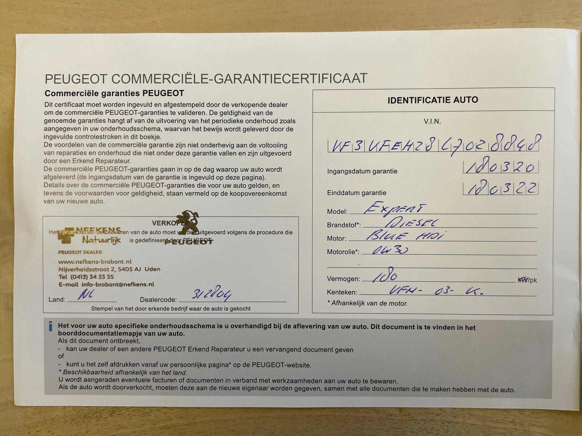 Hoofdafbeelding Peugeot Expert