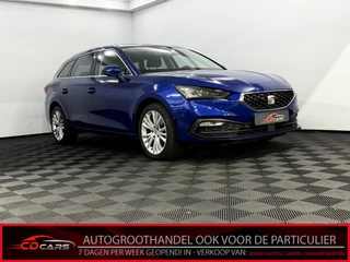 SEAT Leon Sportstourer 1.5 TSI Style Launch Edition Camera, Navi, Virtual desk, Elektrische achterklep, Stoelverwarming, A start stop, Lichtmetalen velgen