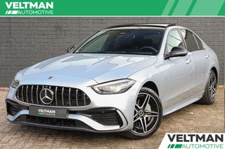 Mercedes C-klasse 300 e AMG Line PANO BURMESTER MEMORY DIGITAL LIGHT SFEERVERLICHTING