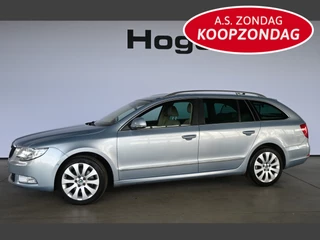 Škoda Superb Combi 1.8 TSI Elegance Business Line Automaat Navigatie Leder All in Prijs! Inruil Mogelijk!