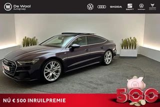 Hoofdafbeelding Audi A7 Audi A7 Sportback 45 TFSI 245pk S tronic quattro | B&O, 21" LM Velgen, Panoramadak, Adaptive Cruise Control |