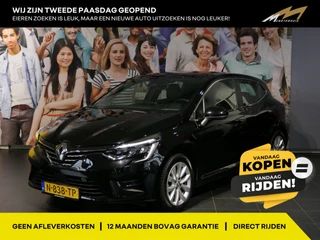 Renault Clio 1.6 E-Tech Hybrid 140 Intens - Occasion Lease vanaf €429 p/m - Dealer onderhouden - Rondomzicht camera - Sensor v+a - Navi