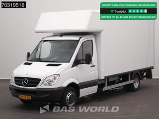 Mercedes Sprinter 416 CDI Automaat Laadklep Zijdeur Dubbellucht Bakwagen Airco Lat om Lat D'Hollandia Euro6 Meubelbak Koffer Airco