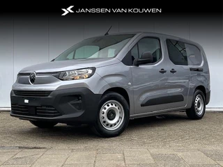 Hoofdafbeelding Citroën ë-Berlingo Citroen ë-Berlingo 136 Flex Crewcab L2 50 kWh 136 pk 5 persoons / nieuw uit voorraad leverbaar