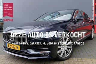 Volvo S90 BWJ 2017 2.0 T5 254 PK Inscription POLESTAR ENGINEERED / AUTOMAAT / WEGKL. TREKHAAK / B&W AUDIO / STOEL VERW. + VENTILATIE / FULL LED / PILOT ASSIST / LEDER / DODEHOEKBEWAKING / NAVI / CLIMA / ADAPTIVE CRUISE /