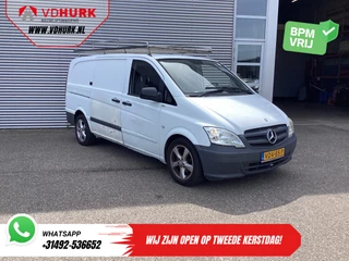 Mercedes-Benz Vito 113 CDI L2 EXPORT ONLY Imperiaal/ LMV/ Trekhaak