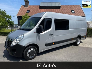 Opel Movano 2.3 CDTI L4 H3 DUBBELCABINE 6PERSOONS DUBBEL- LUCHT AIRCO CAMERA NAVI