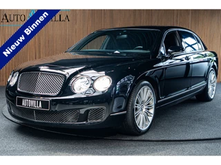 Bentley Flying Spur Continental 6.0 W12 Speed Leer Navi Naim Memory seats Massage Elektr. achterklep Softclose Climate voor & achter Stoelverwarming voor & achter PDC Niveau regeling LM velgen