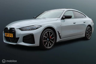 Hoofdafbeelding BMW i4 BMW i4 M50 High Executive 84 kWh, 544 PK, M-Sportpakket Pro, Laserlight, M-performance stoelen, H&K Audio, Head-up Display, Stoel-Stuurverwarming, Schuifdak,