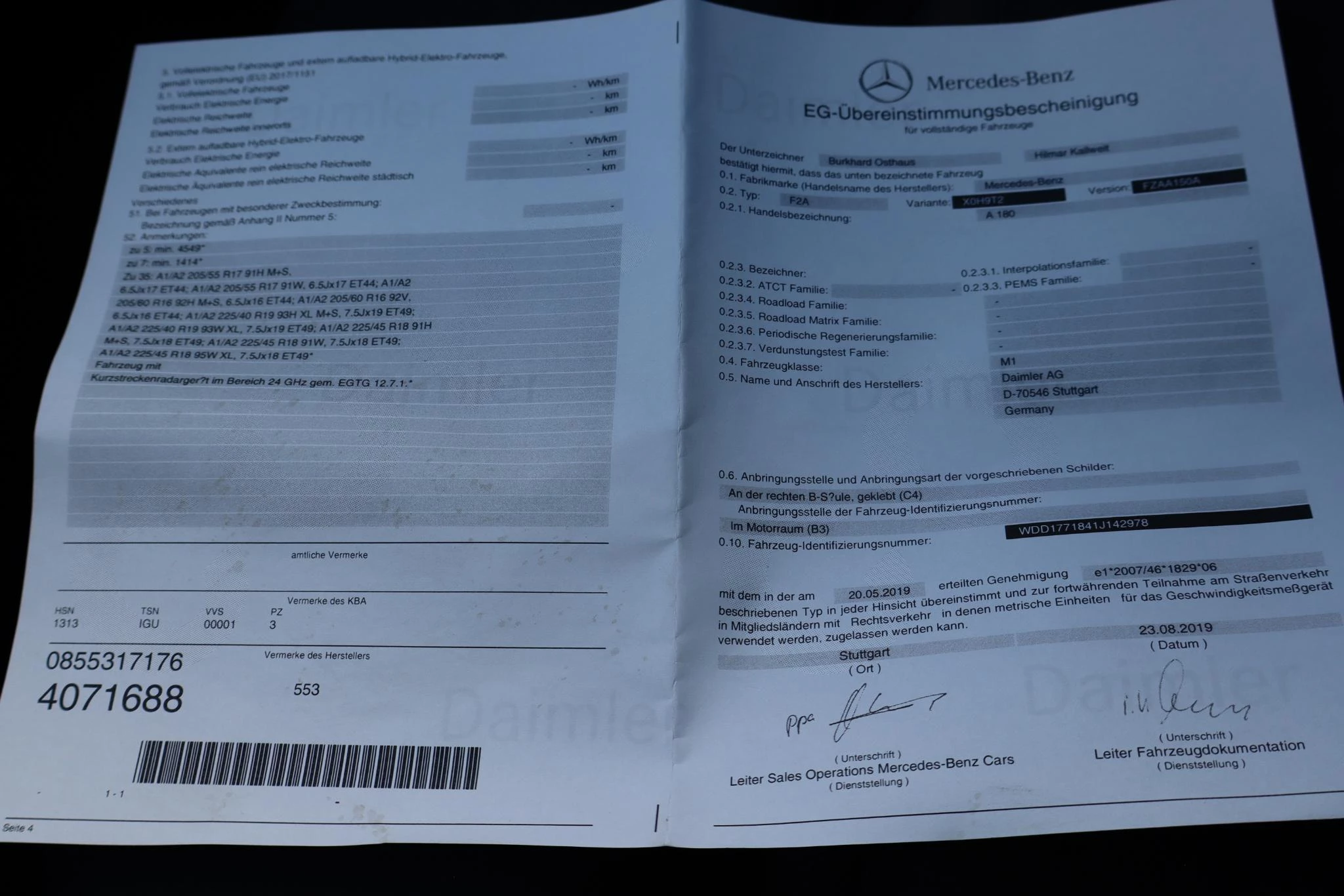 Hoofdafbeelding Mercedes-Benz A-Klasse