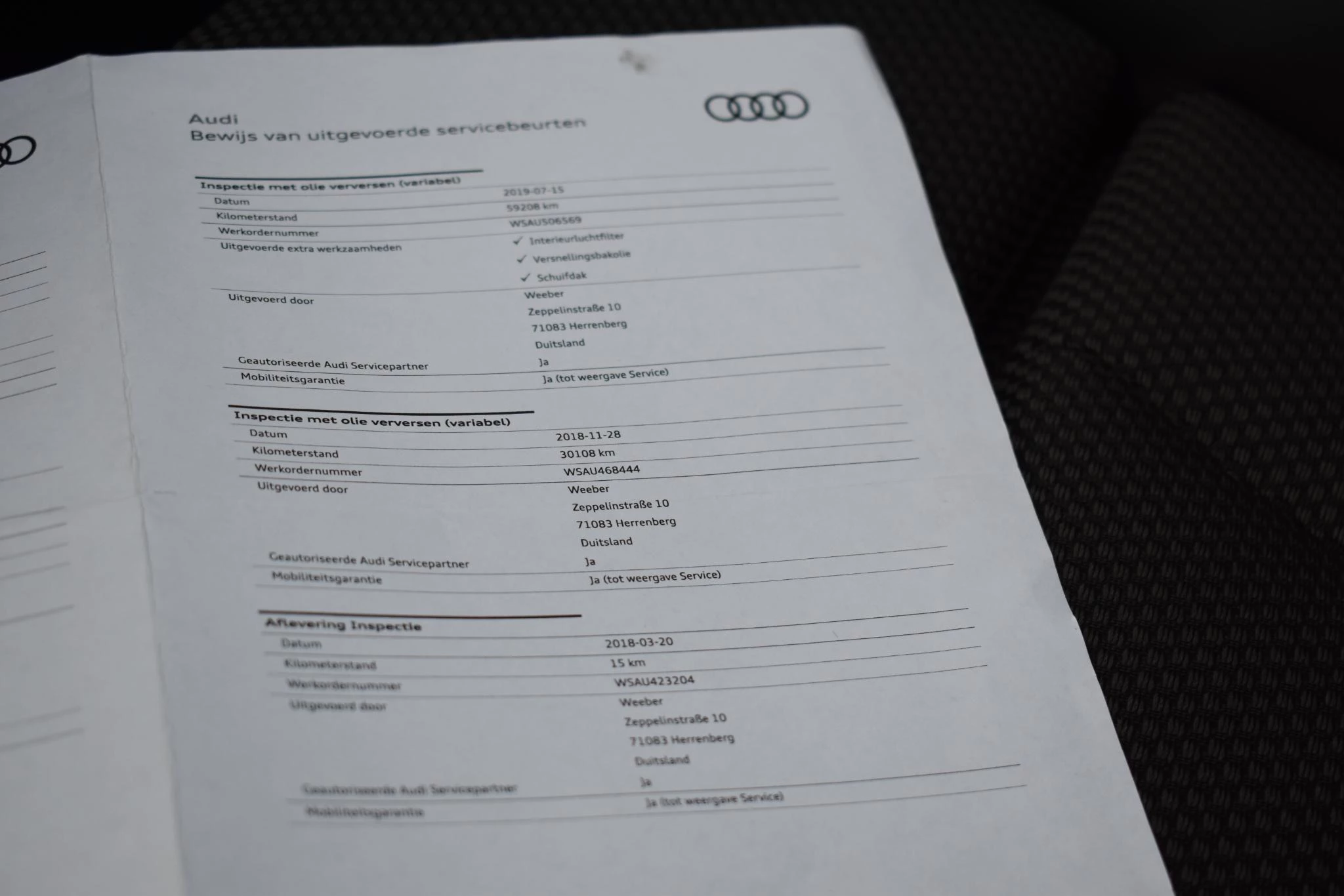 Hoofdafbeelding Audi A3
