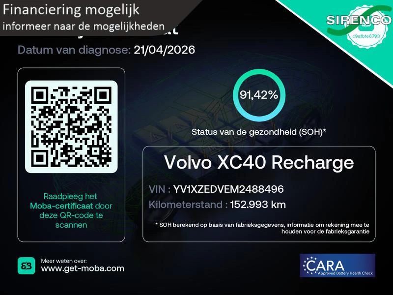 Hoofdafbeelding Volvo XC40